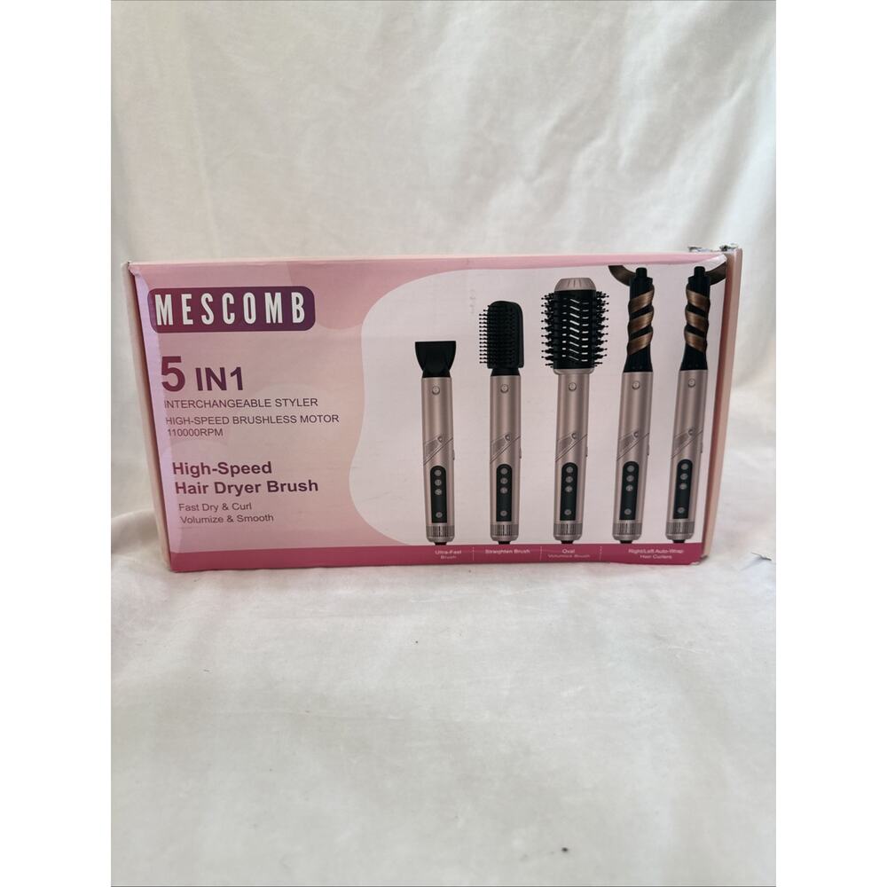 Mescomb 5 In 1 Interchangeable Styler High Speed Air Styling&Drying System